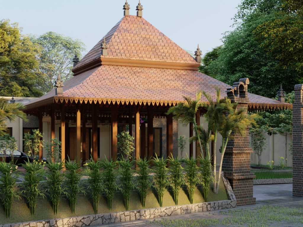 DESAIN RUMAH JOGLO - BAPAK PRACI