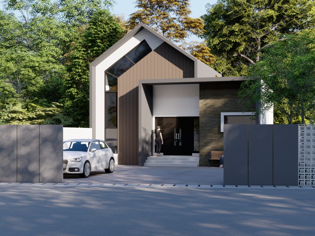 DESAIN RUMAH TINGGAL - BAPAK HAKIM